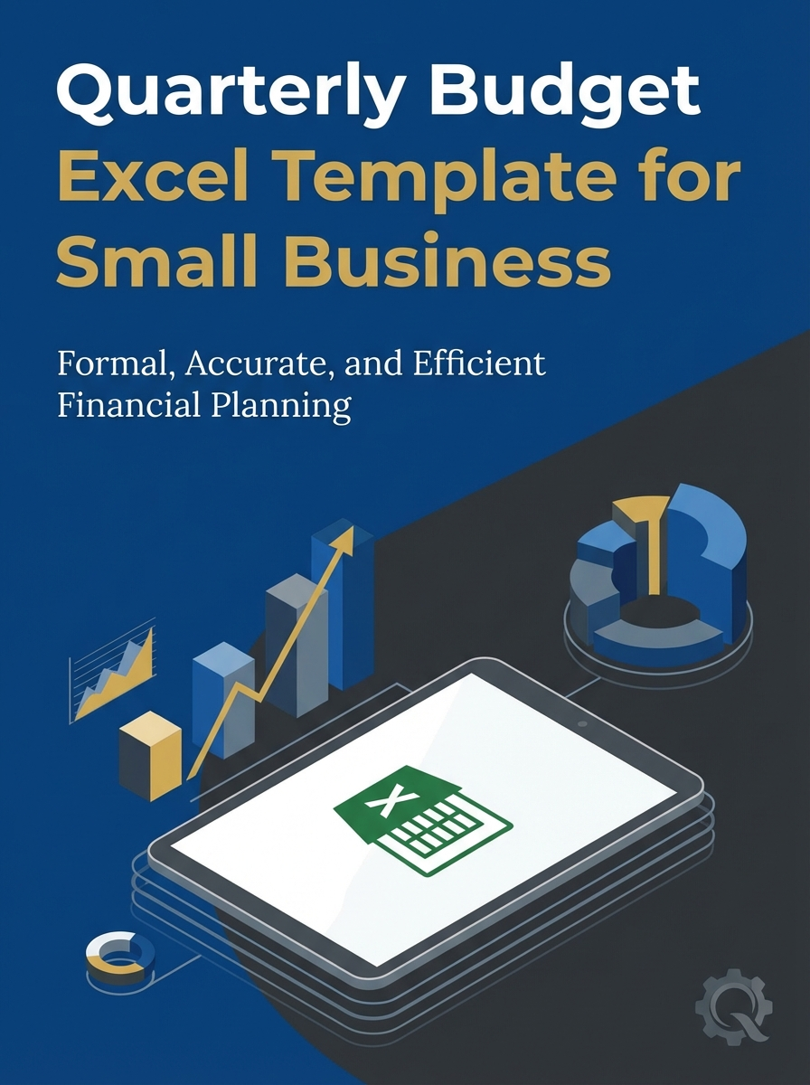 Quarterly Budget Excel Template for Small Business