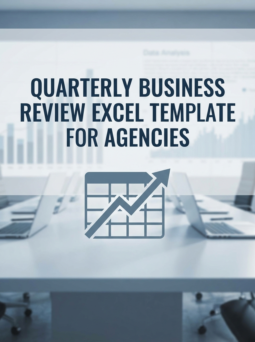 Quarterly Business Review Excel Template for Agencies