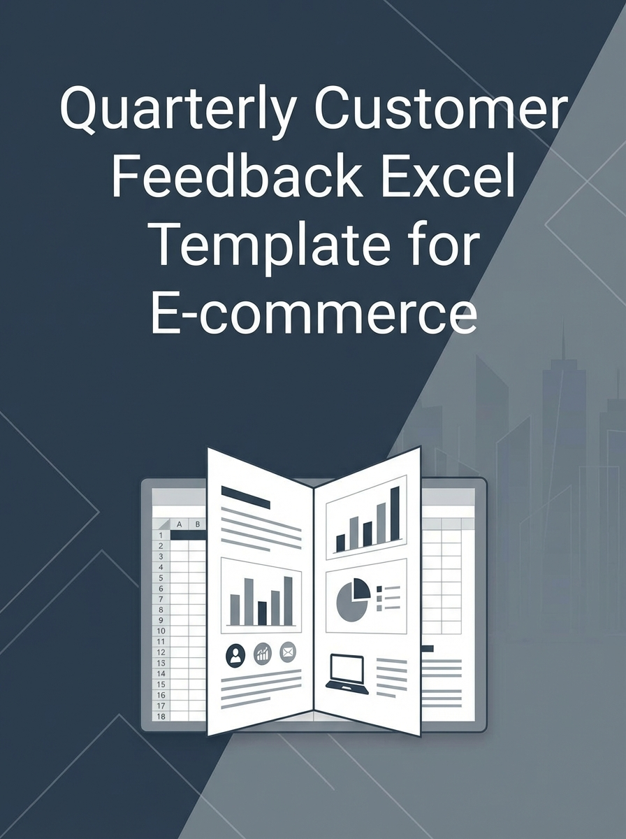 Quarterly Customer Feedback Excel Template for E-commerce