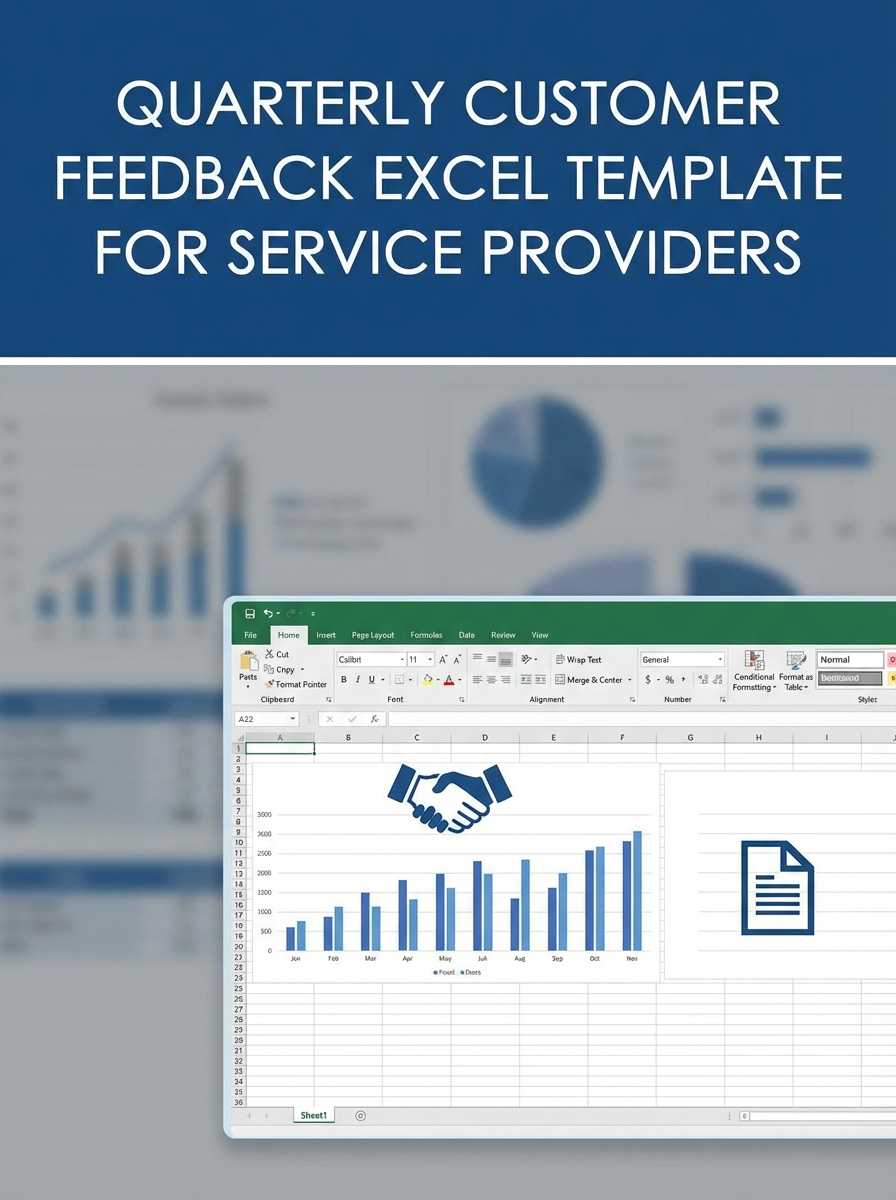 Quarterly Customer Feedback Excel Template for Service Providers
