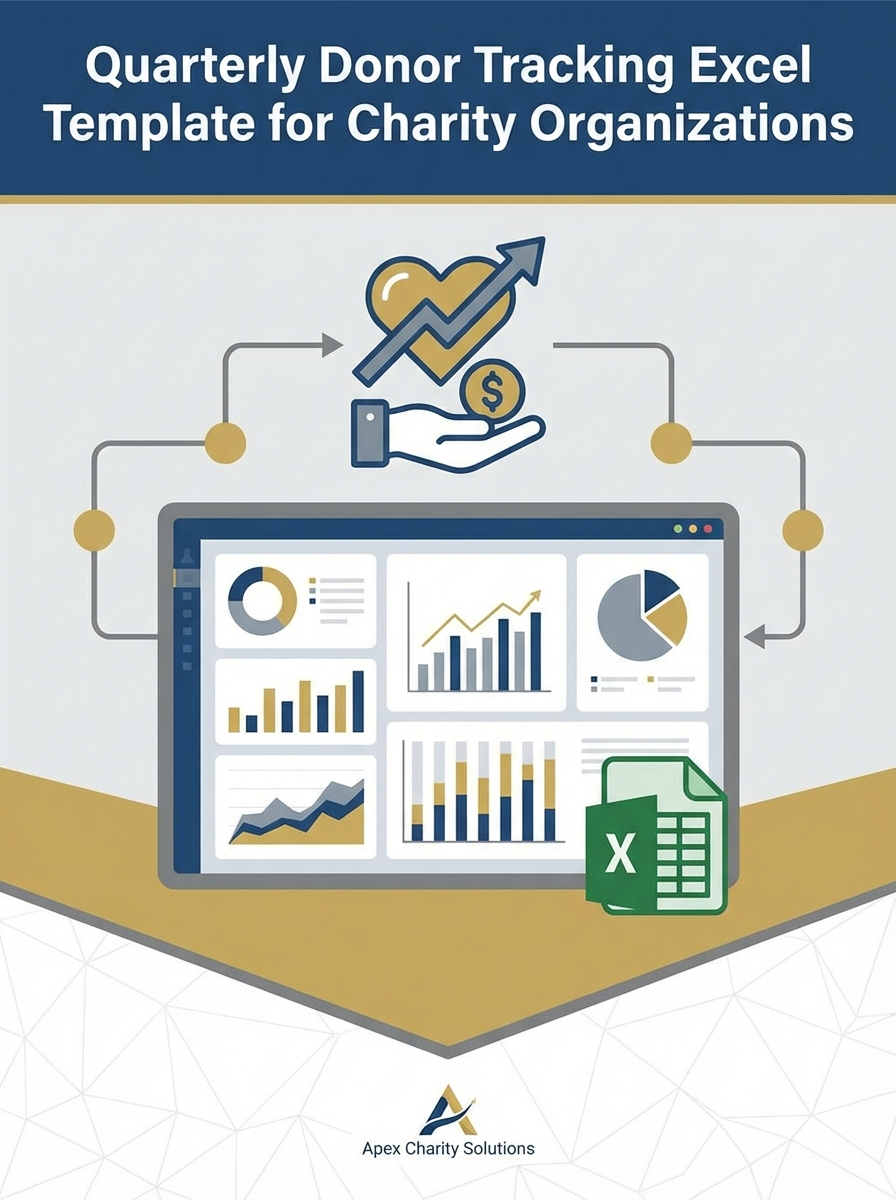 Quarterly Donor Tracking Excel Template for Charity Organizations
