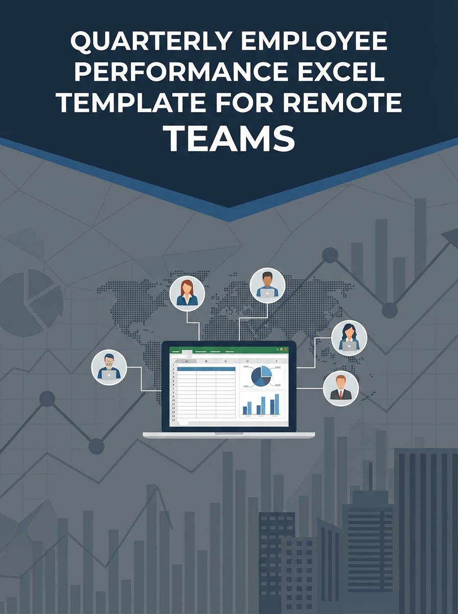 Quarterly Employee Performance Excel Template for Remote Teams