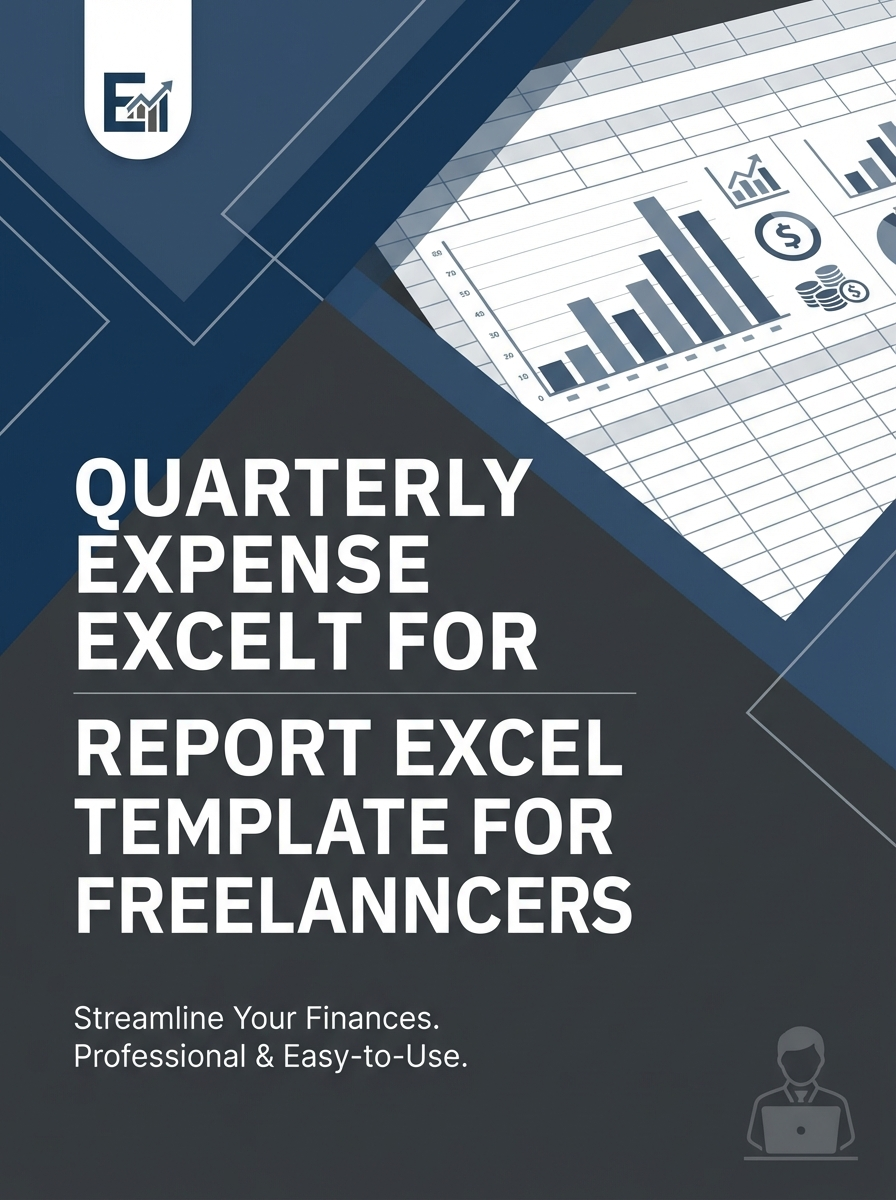 Quarterly Expense Report Excel Template for Freelancers