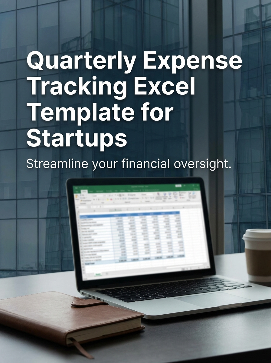 Quarterly Expense Tracking Excel Template for Startups