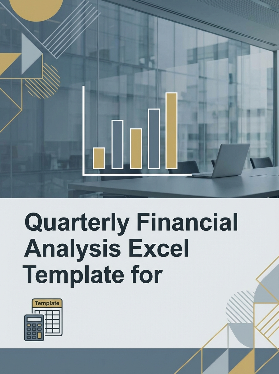 Quarterly Financial Analysis Excel Template for Nonprofits