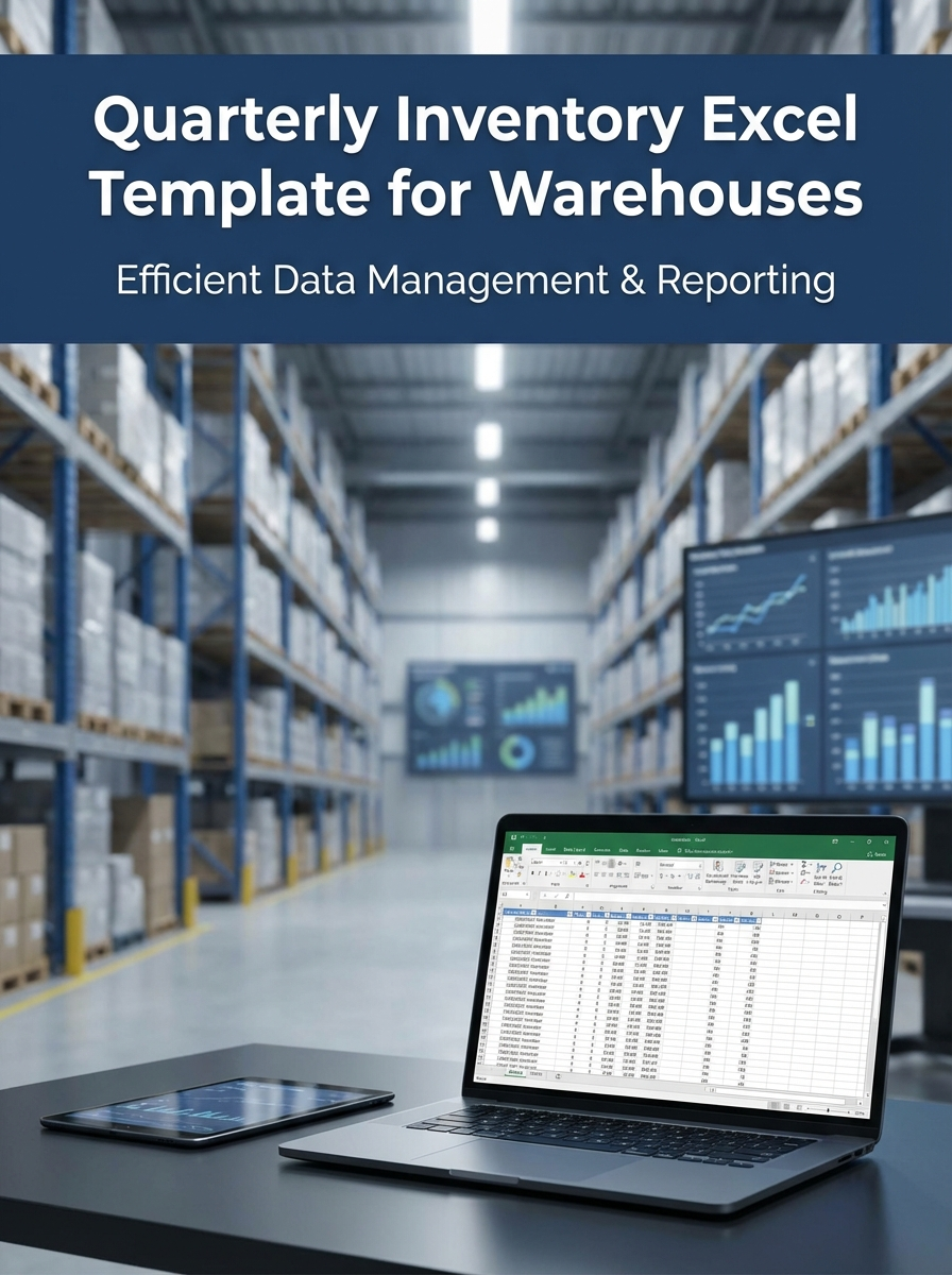 Quarterly Inventory Excel Template for Warehouses