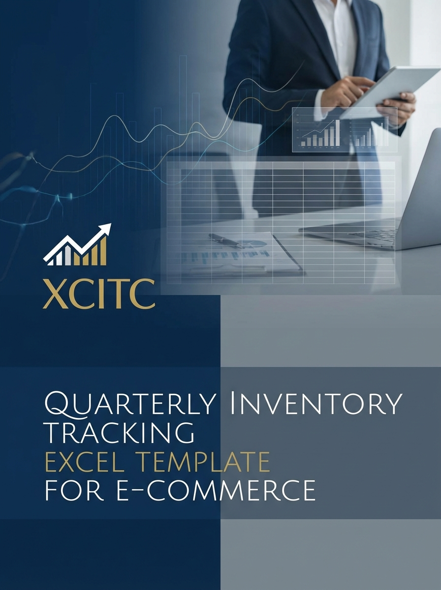 Quarterly Inventory Tracking Excel Template for E-commerce