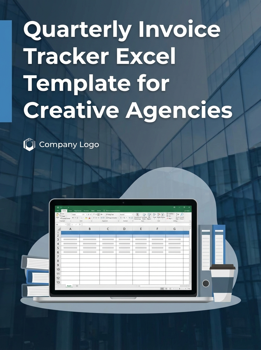Quarterly Invoice Tracker Excel Template for Creative Agencies