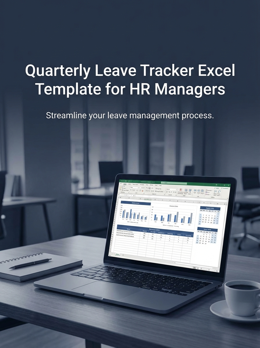Quarterly Leave Tracker Excel Template for HR Managers