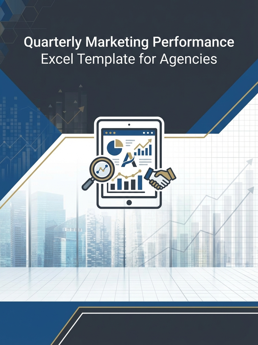 Quarterly Marketing Performance Excel Template for Agencies