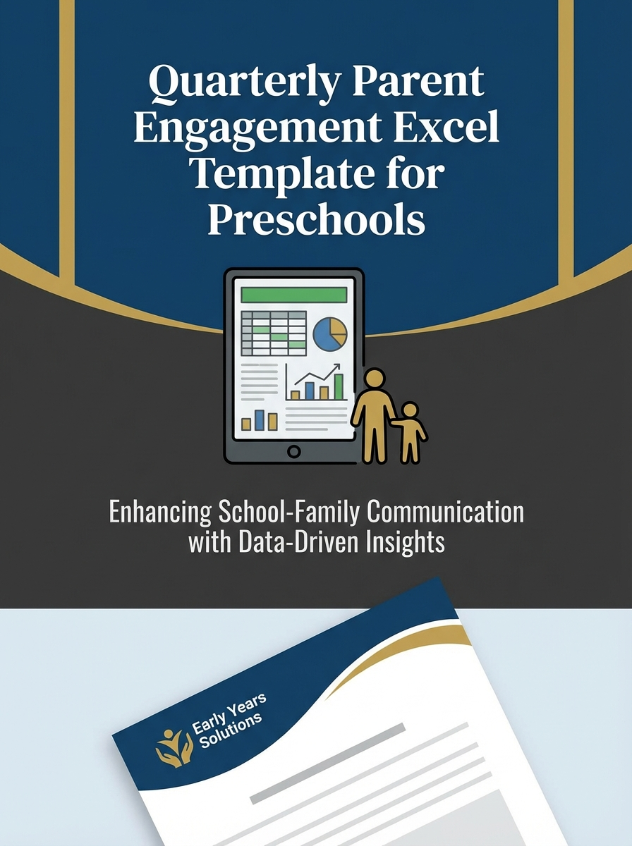 Quarterly Parent Engagement Excel Template for Preschools