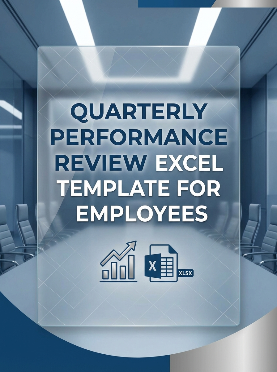 Quarterly Performance Review Excel Template for Employees