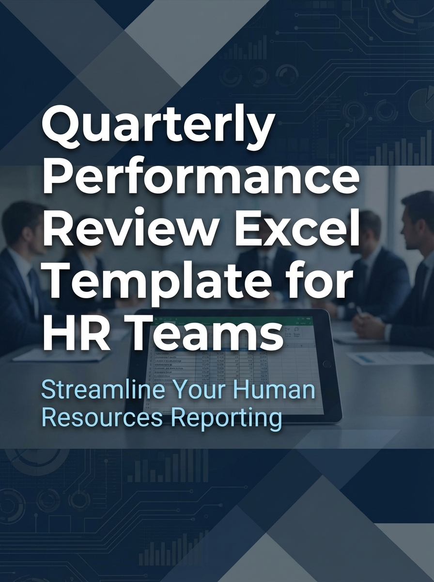 Quarterly Performance Review Excel Template for HR Teams