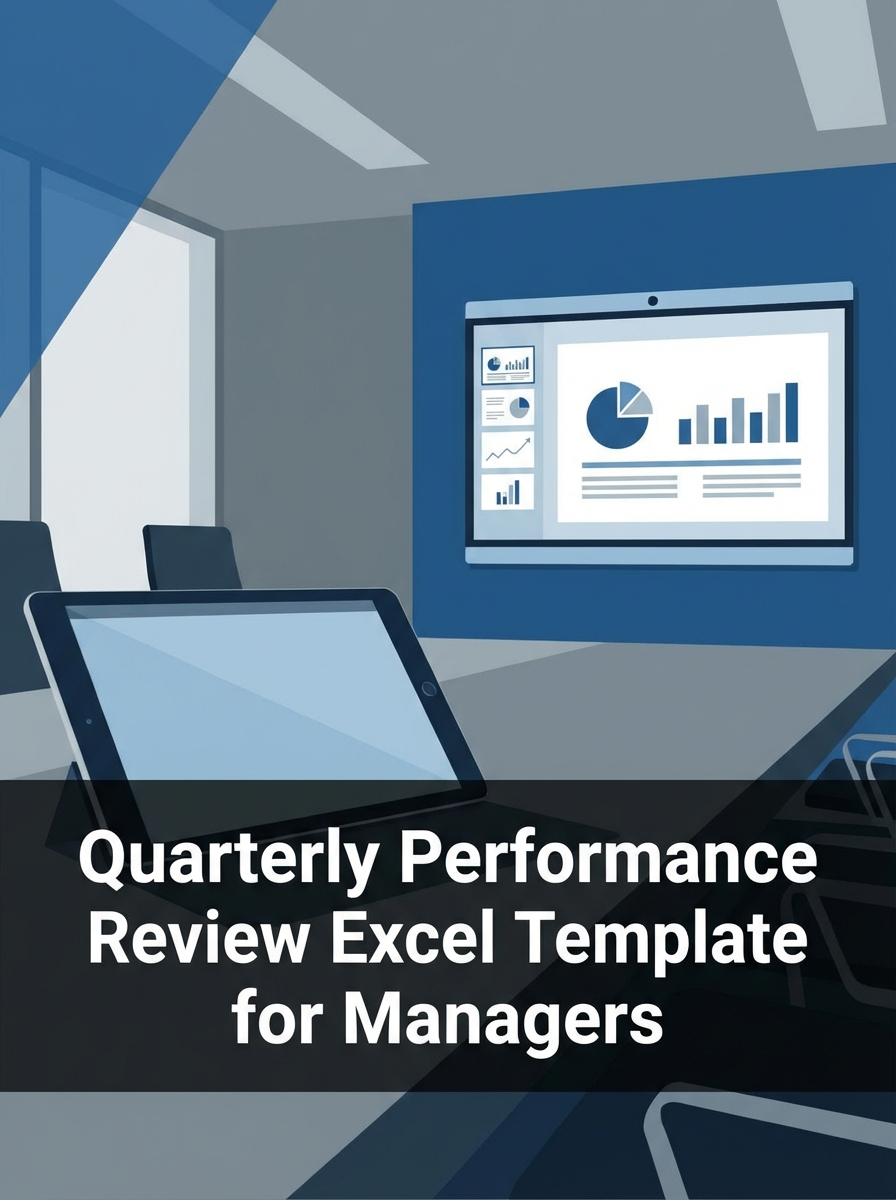 Quarterly Performance Review Excel Template for Managers