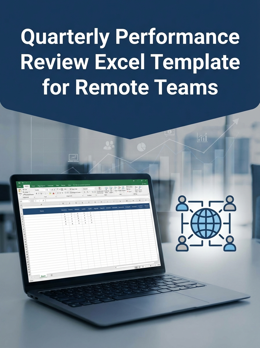 Quarterly Performance Review Excel Template for Remote Teams