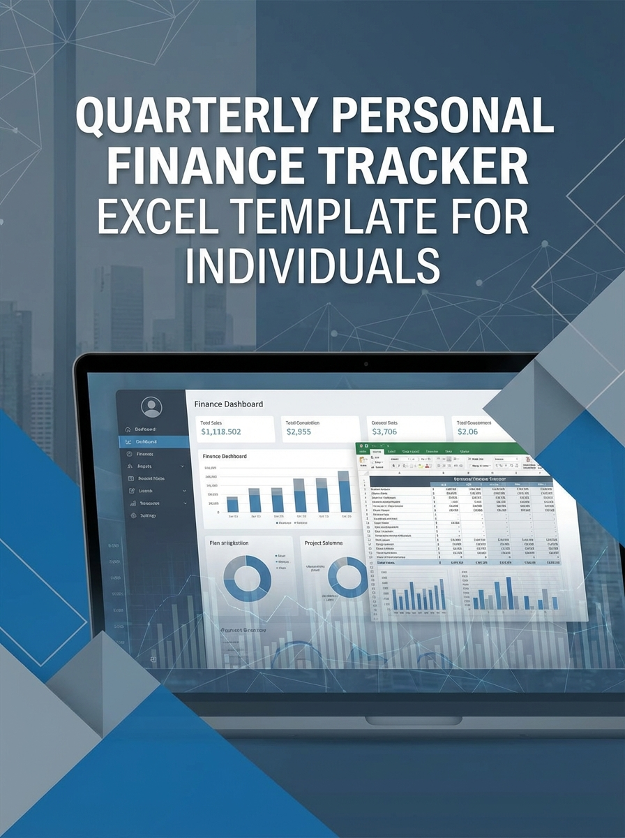 Quarterly Personal Finance Tracker Excel Template for Individuals