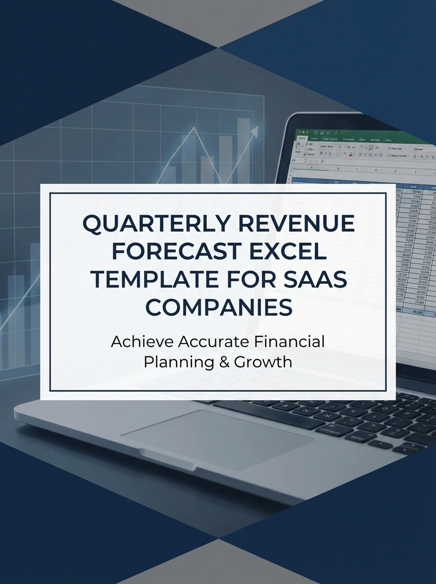Quarterly Revenue Forecast Excel Template for SaaS Companies