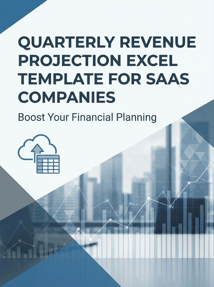 Quarterly Revenue Projection Excel Template for SaaS Companies