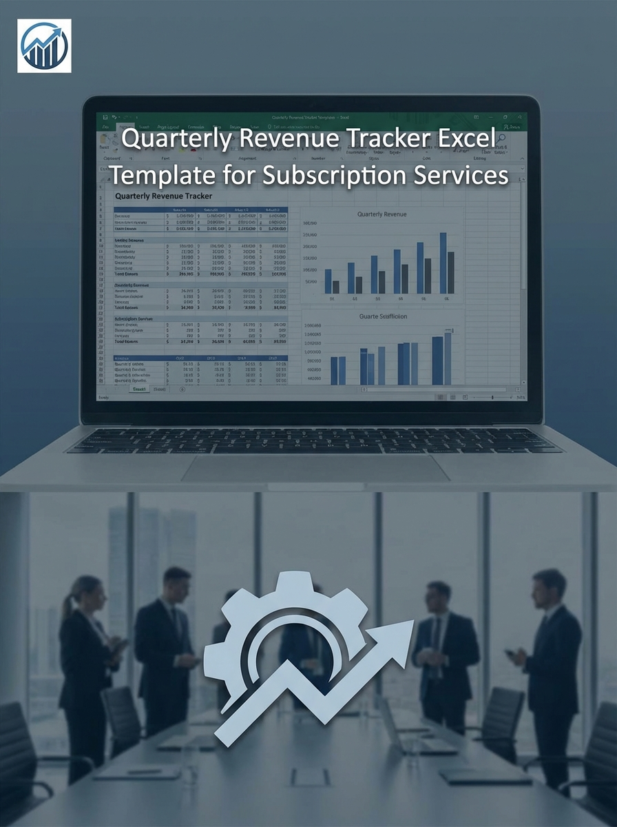 Quarterly Revenue Tracker Excel Template for Subscription Services
