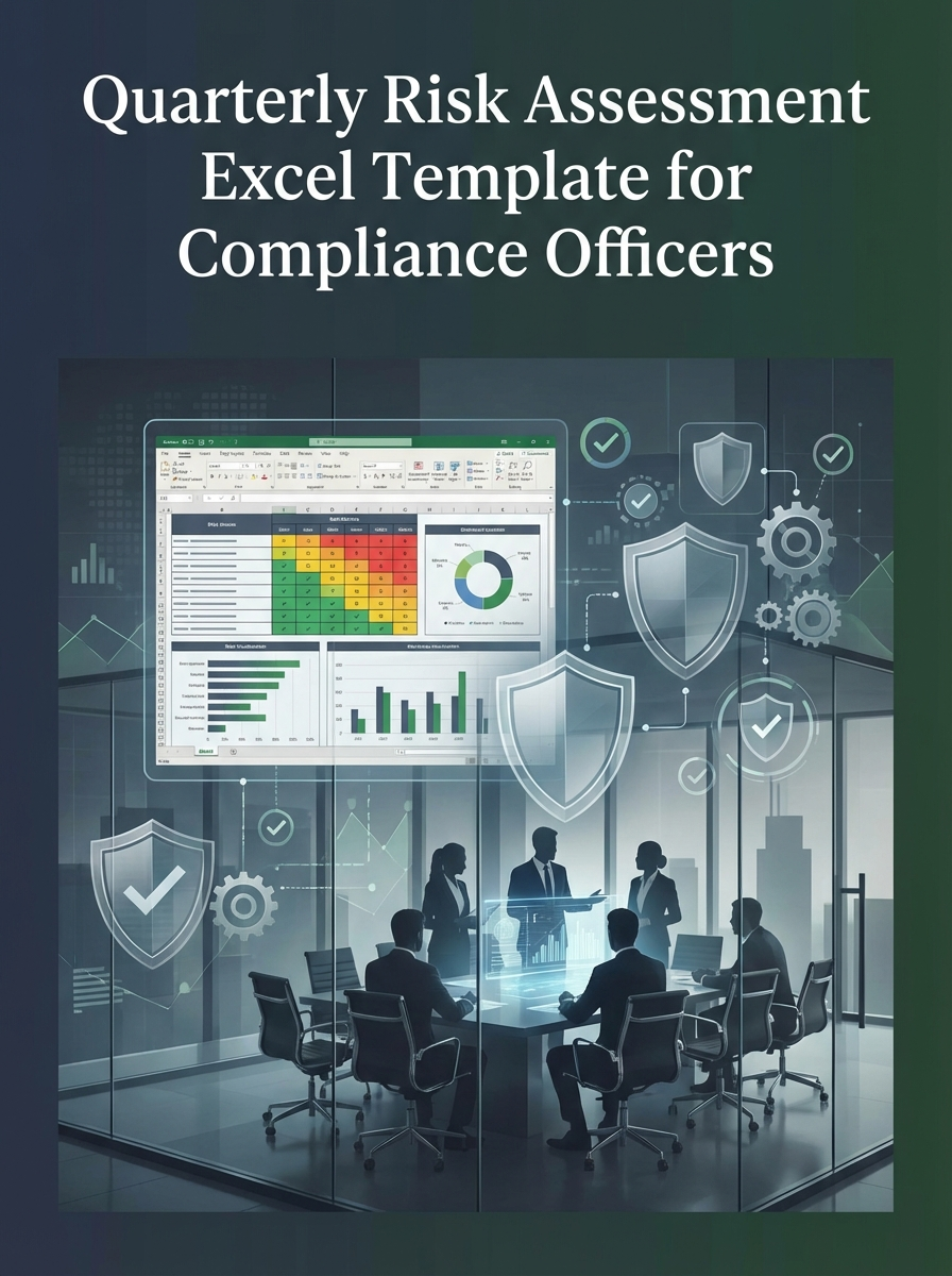 Quarterly Risk Assessment Excel Template for Compliance Officers