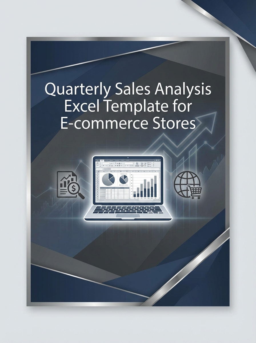 Quarterly Sales Analysis Excel Template for E-commerce Stores