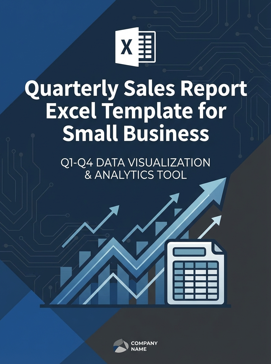 Quarterly Sales Report Excel Template for Small Business