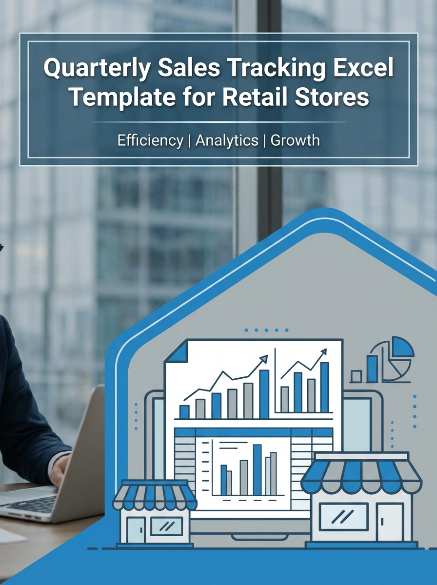 Quarterly Sales Tracking Excel Template for Retail Stores