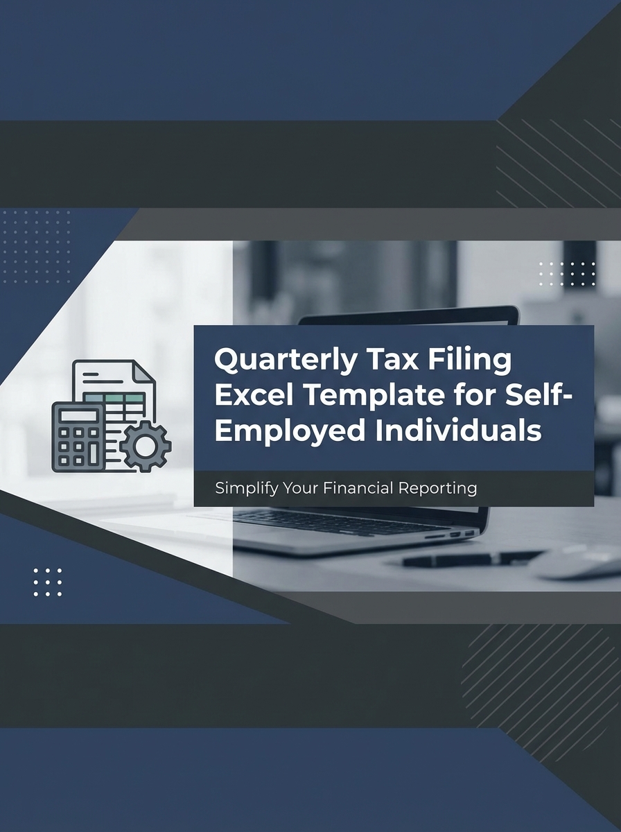 Quarterly Tax Filing Excel Template for Self-Employed Individuals