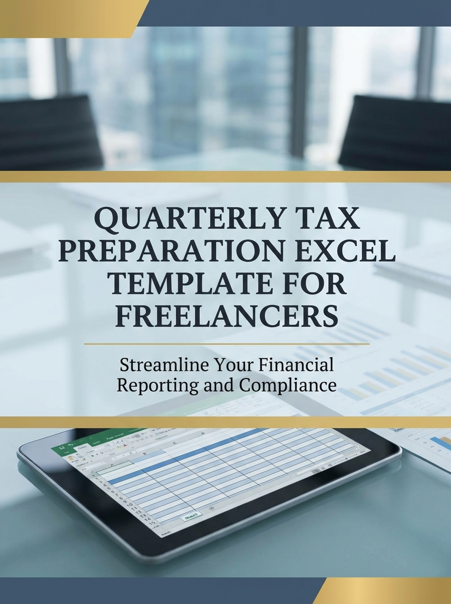 Quarterly Tax Preparation Excel Template for Freelancers