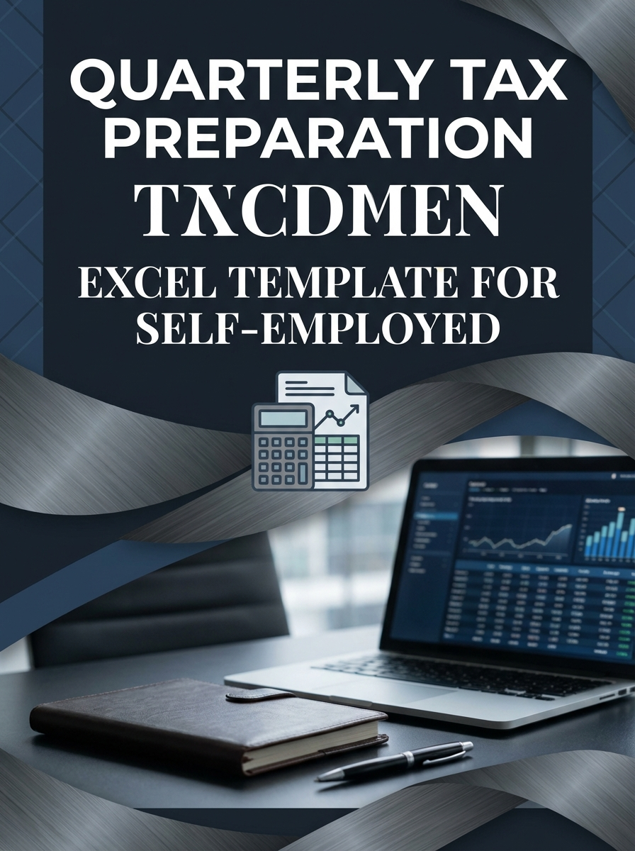Quarterly Tax Preparation Excel Template for Self-Employed