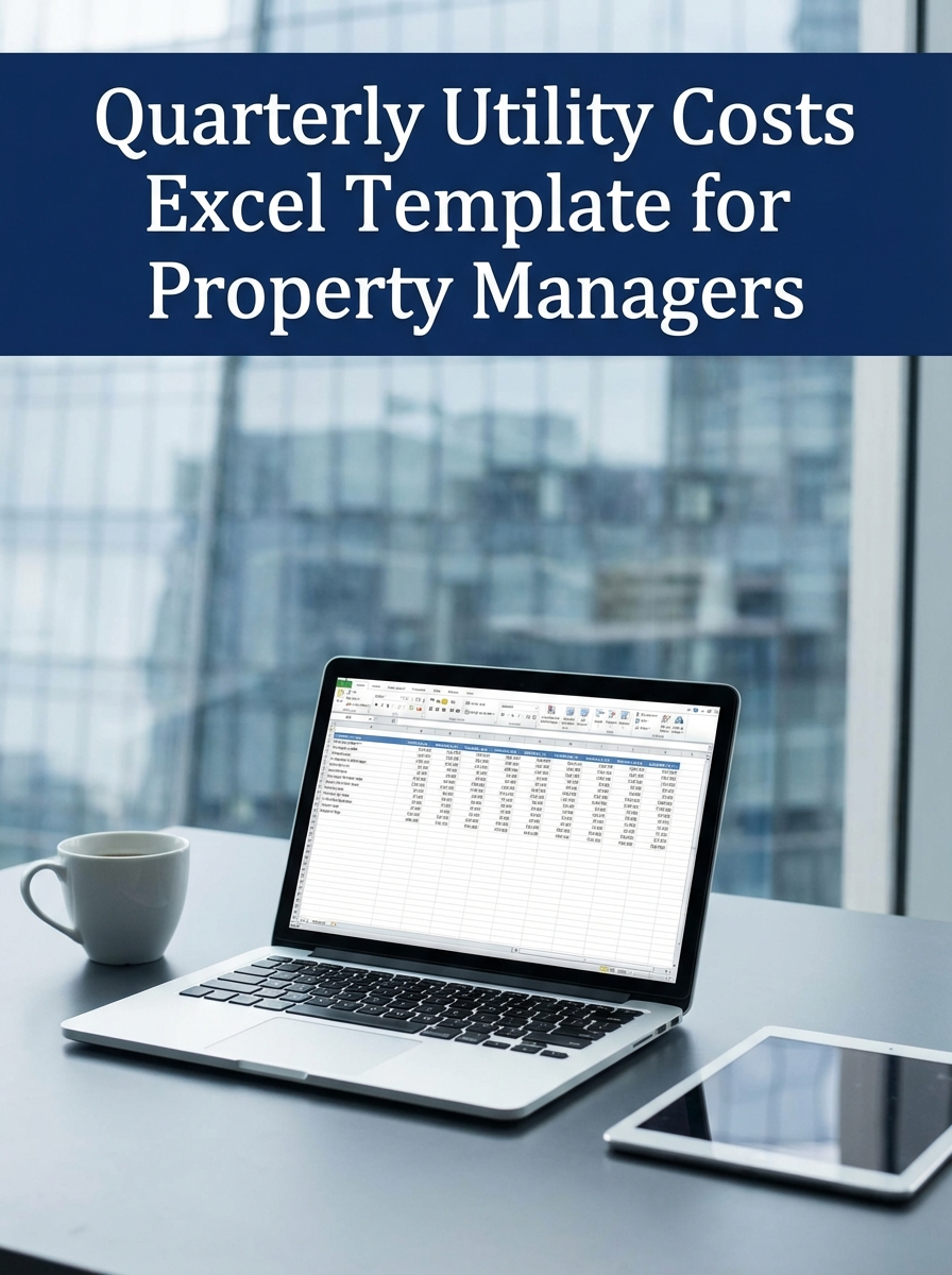 Quarterly Utility Costs Excel Template for Property Managers