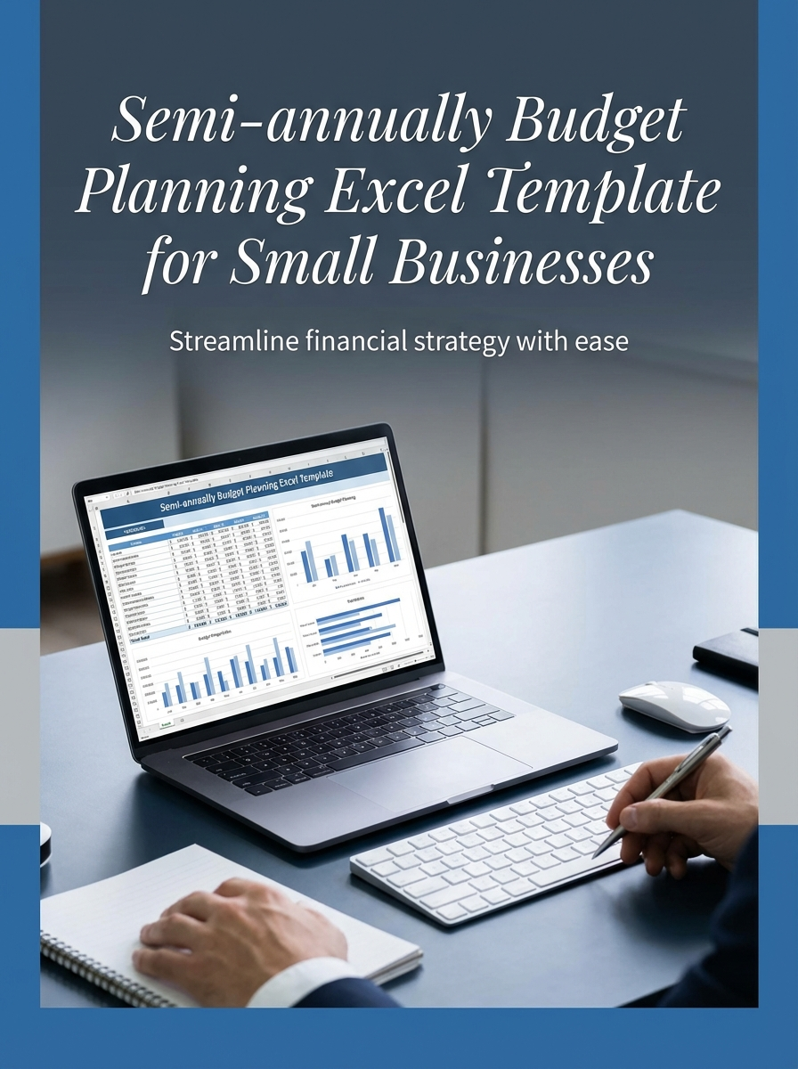 Semi-annually Budget Planning Excel Template for Small Businesses