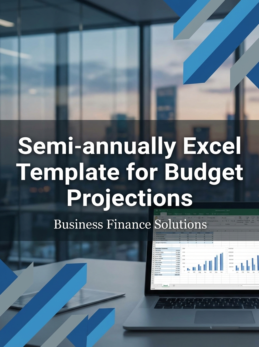 Semi-annually Excel Template for Budget Projections