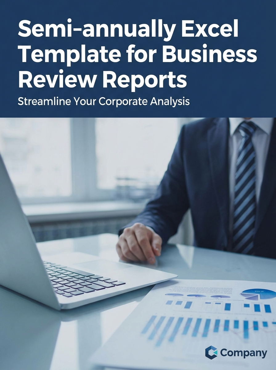 Semi-annually Excel Template for Business Review Reports