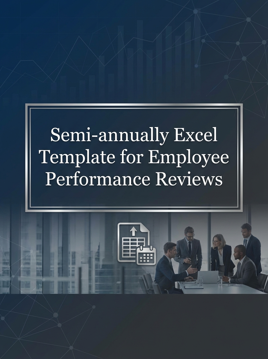 Semi-annually Excel Template for Employee Performance Reviews