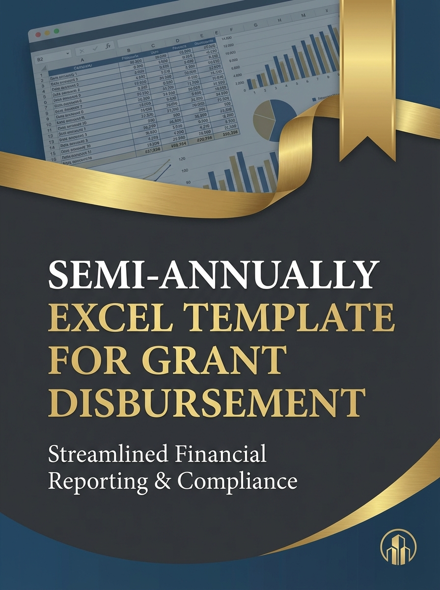 Semi-annually Excel Template for Grant Disbursement