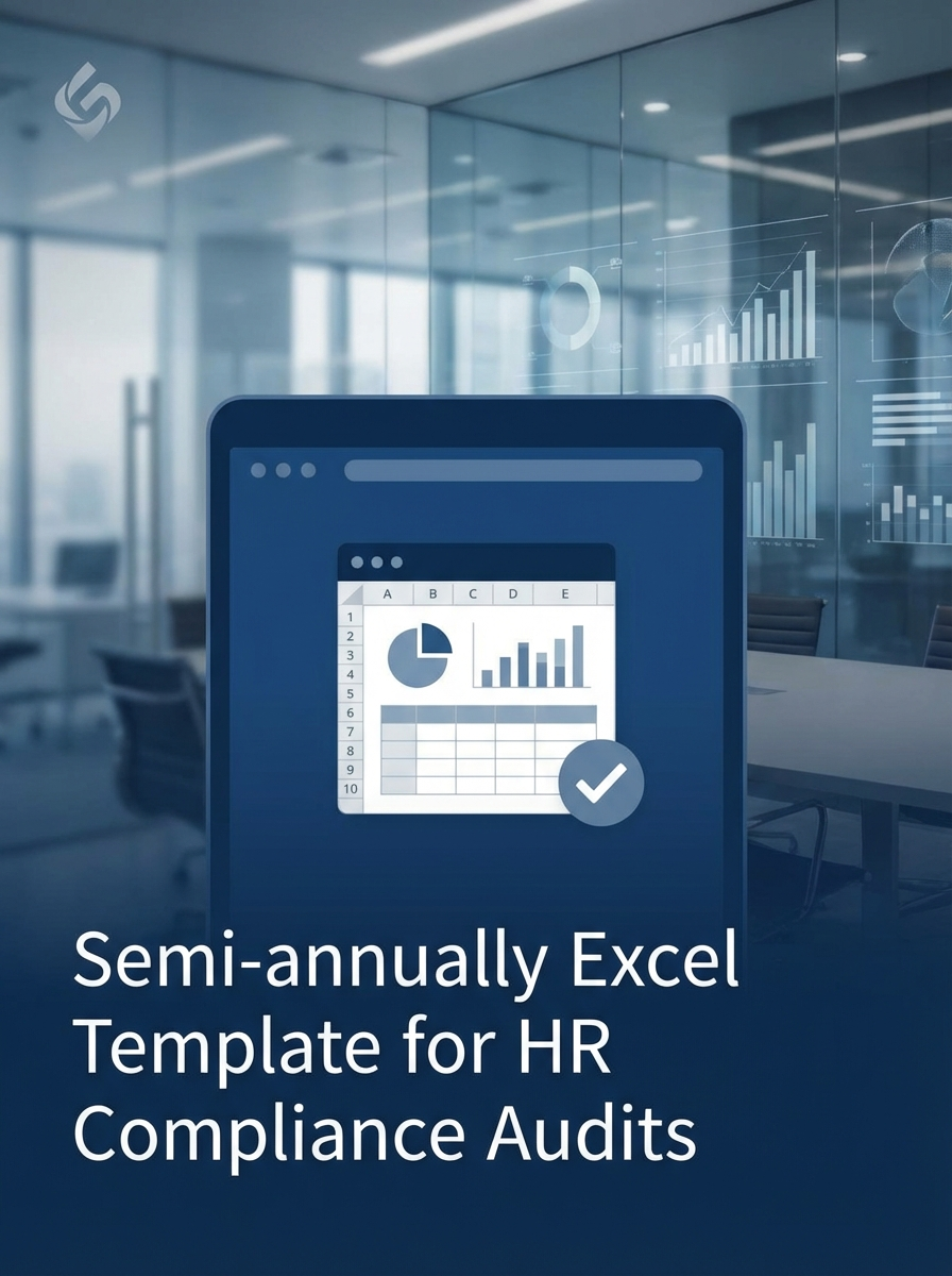 Semi-annually Excel Template for HR Compliance Audits
