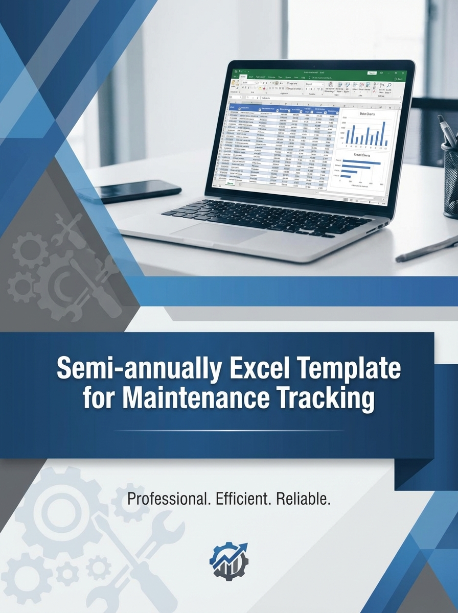 Semi-annually Excel Template for Maintenance Tracking