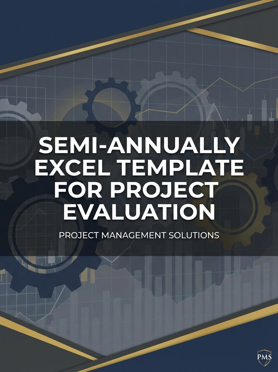 Semi-annually Excel Template for Project Evaluation
