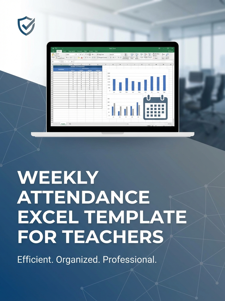 Weekly Attendance Excel Template for Teachers