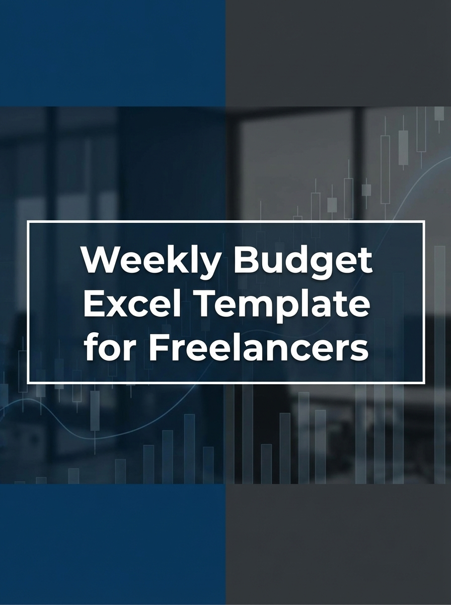 Weekly Budget Excel Template for Freelancers