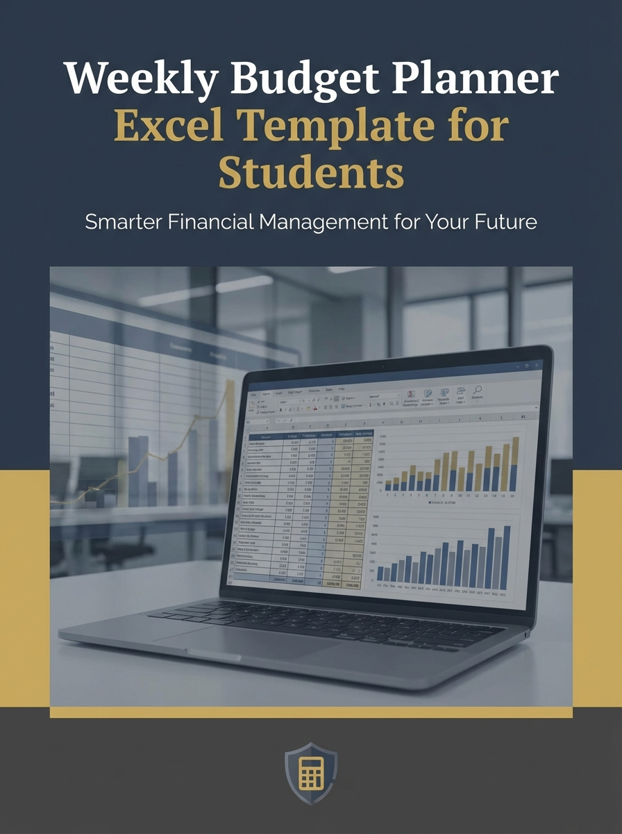 Weekly Budget Planner Excel Template for Students