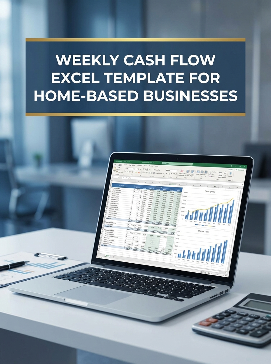 Weekly Cash Flow Excel Template for Home-based Businesses