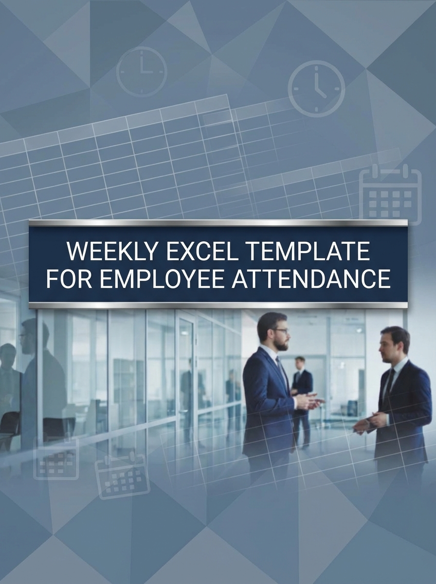 Weekly Excel Template for Employee Attendance