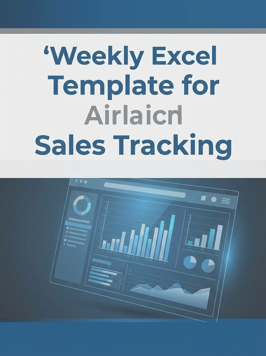 Weekly Excel Template for Sales Tracking
