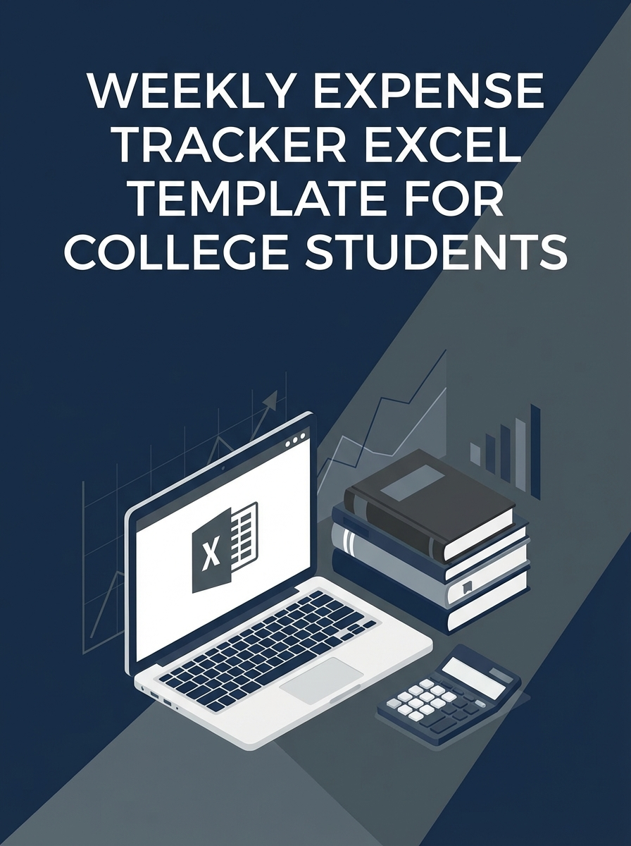 Weekly Expense Tracker Excel Template for College Students