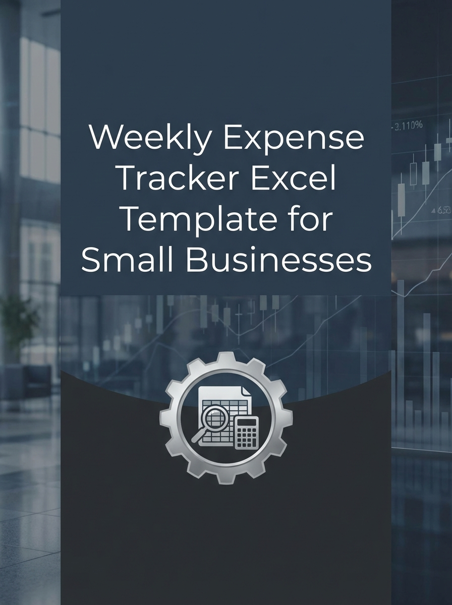 Weekly Expense Tracker Excel Template for Small Businesses