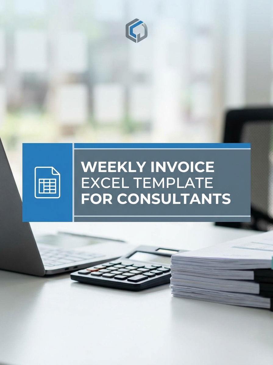 Weekly Invoice Excel Template for Consultants