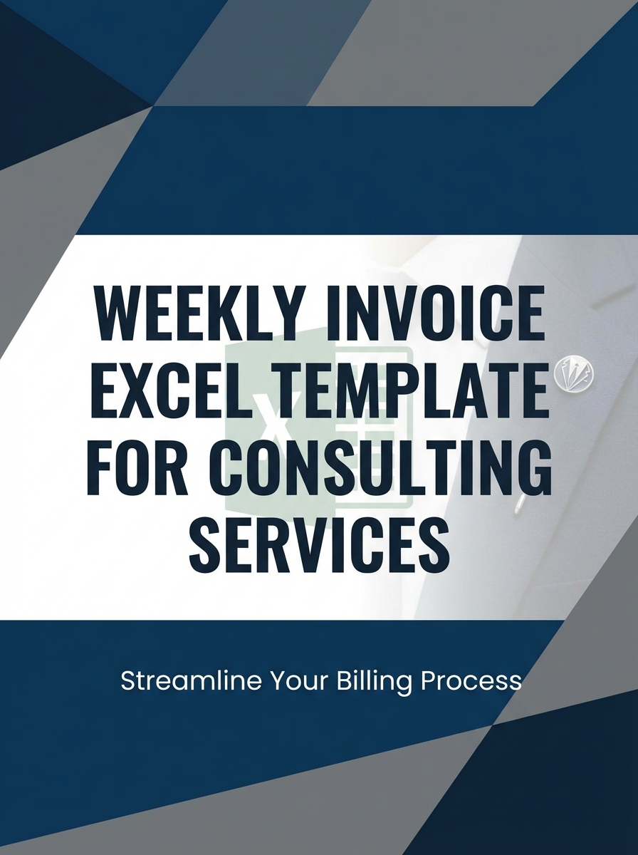 Weekly Invoice Excel Template for Consulting Services