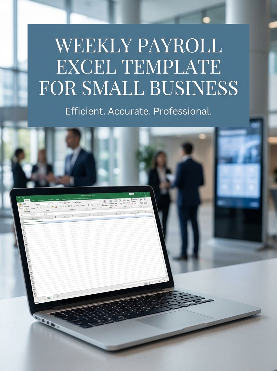 Weekly Payroll Excel Template for Small Business